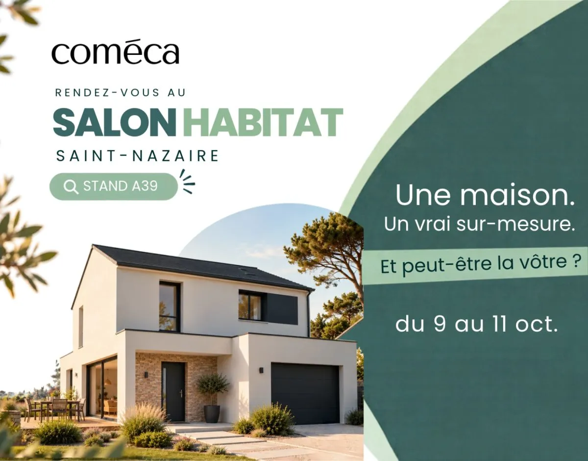 Salon Habitat Saint-Nazaire 2026 : retrouvez Comeca !