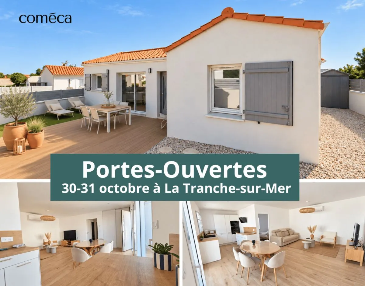 Portes ouvertes maison à La Tranche-sur-Mer (85)