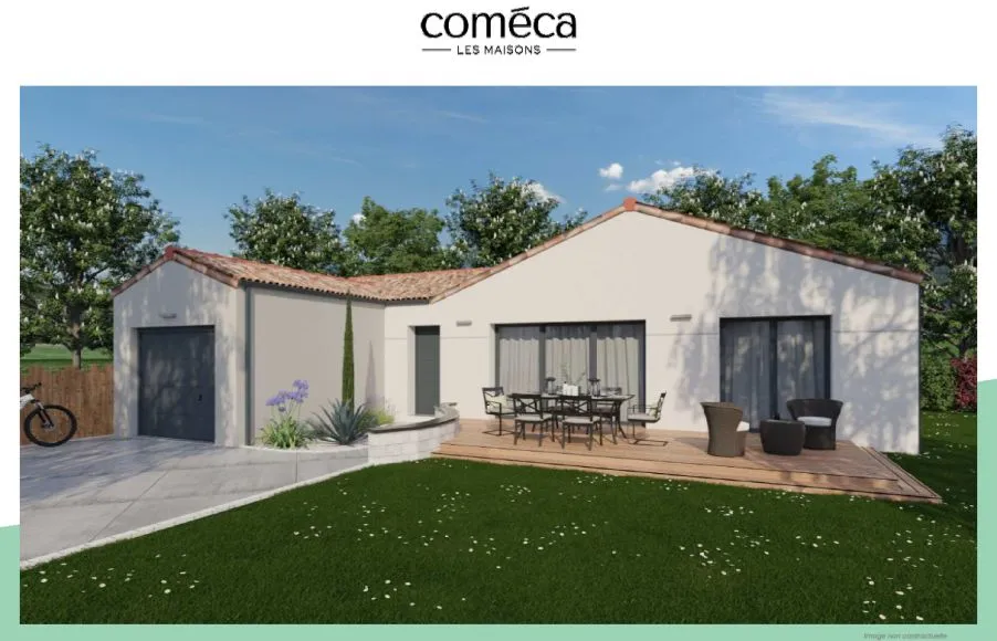 Image Projet de construction d'une maison 87.04 m² avec terrain à SAINT-JEAN-DE-MONTS (85)