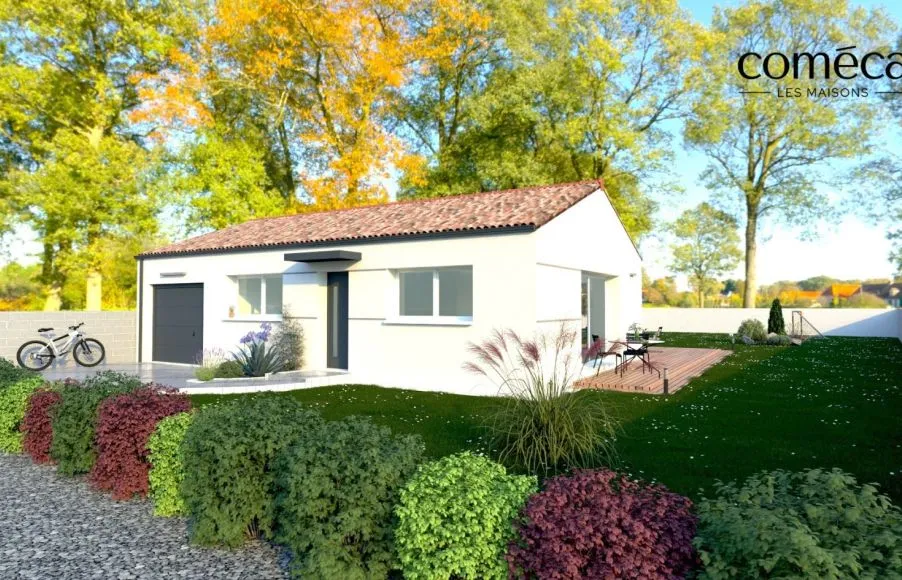 Image Projet de construction d'une maison 99 m² avec terrain à SAINTE-PAZANNE (44)