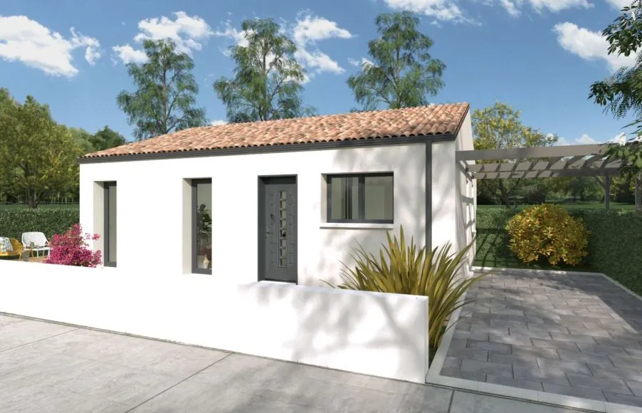 Image Projet de construction d'une maison 60 m² avec terrain à LA PLAINE-SUR-MER (44)
