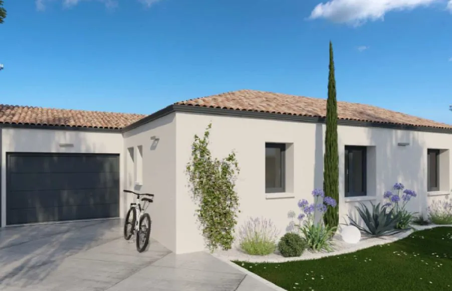 Image Projet de construction d'une maison 86.57 m² avec terrain à GIVRAND (85)