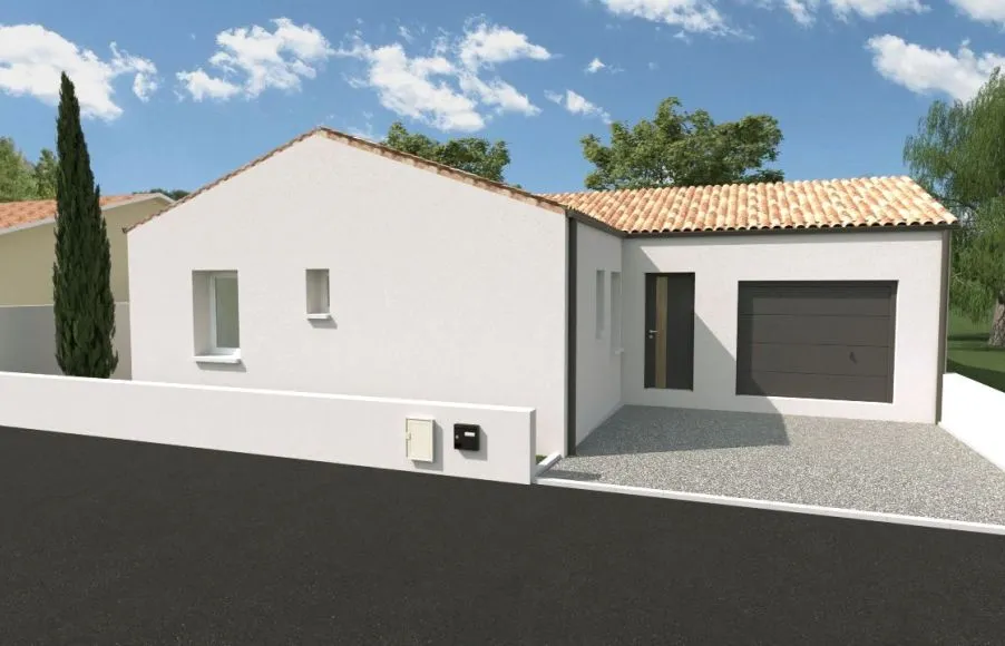 Image La Pironnière, maison basse consommation 3 chambres