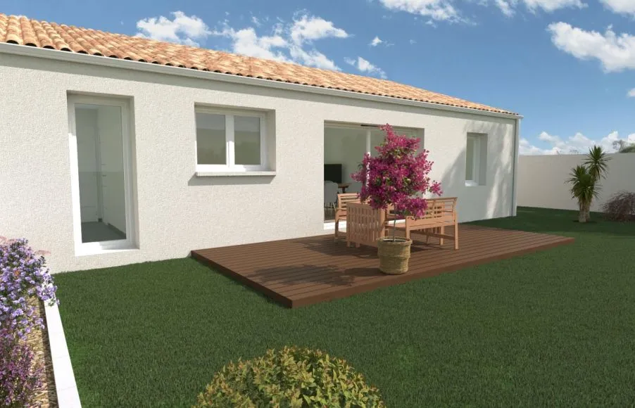 Image Les Sables d'Olonne La Chaume - Maison 3 chambres avec garage 45 m²