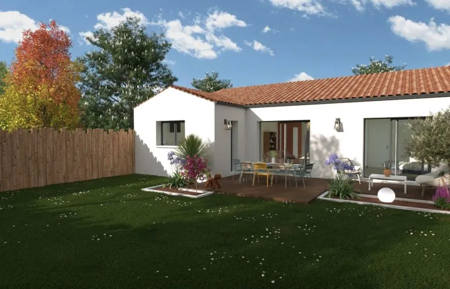 Image Projet de construction d'une maison 92 m² avec terrain à AIZENAY (85)
