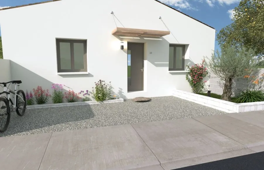 Image Projet de construction d'une maison 62.5 m² avec terrain à LE FENOUILLER (85)