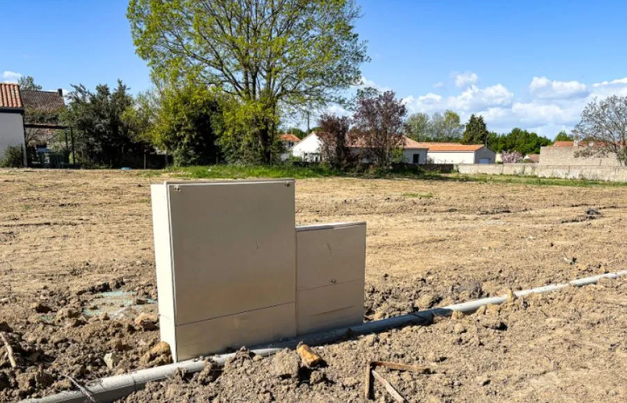 Image Terrain à bâtir de 380 m² à SAINT-COLOMBAN (44)