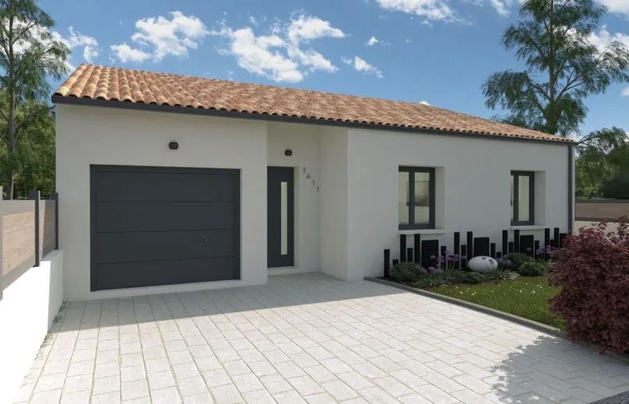 Image Projet de construction d'une maison 106 m² avec terrain à BOUAYE (44)