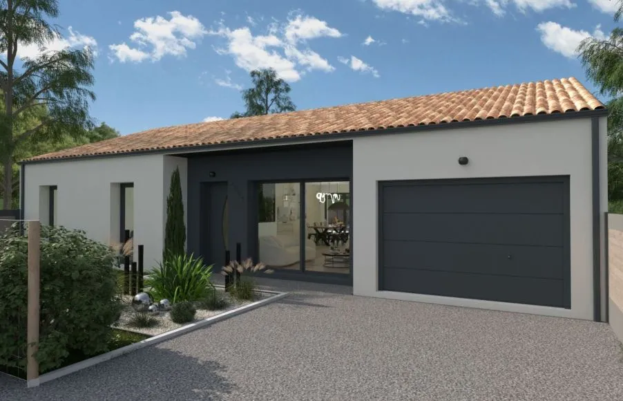 Image Projet de construction d'une maison 100 m² avec terrain à BRETIGNOLLES-SUR-MER (85)