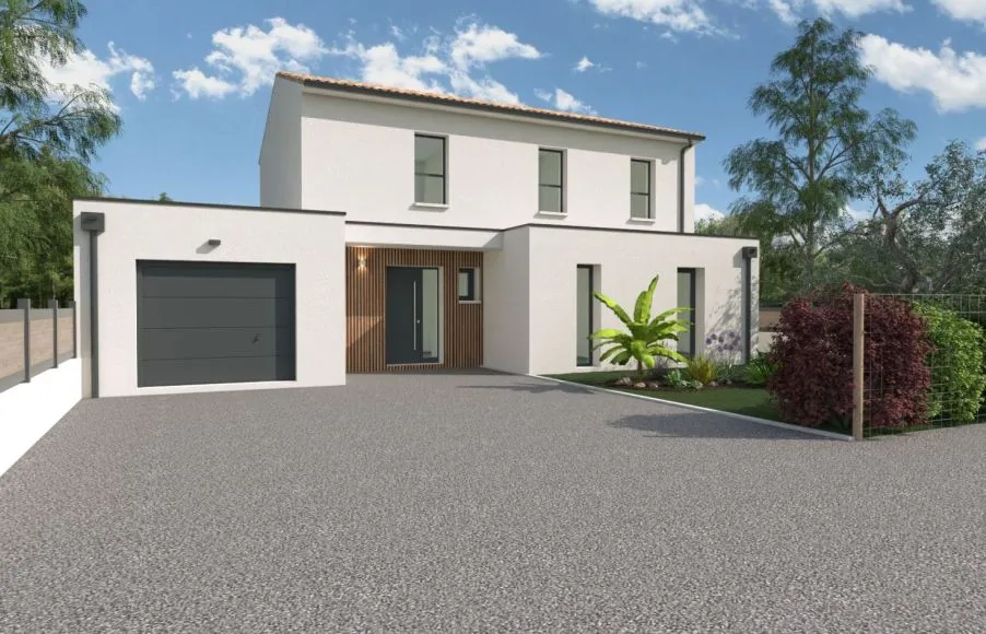 Image Projet de construction d'une maison 140 m² avec terrain à CHAUMES-EN-RETZ (44)