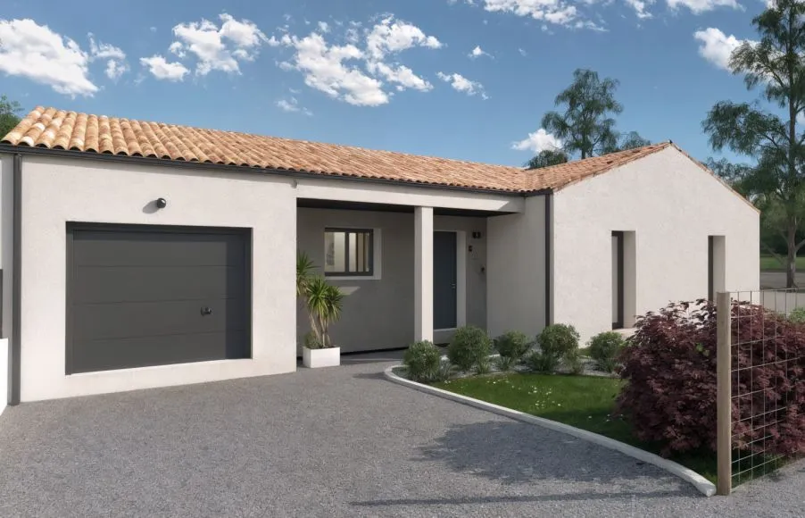 Image Projet de construction d'une maison 104 m² avec terrain à SAINT-MARS-DE-COUTAIS (44)