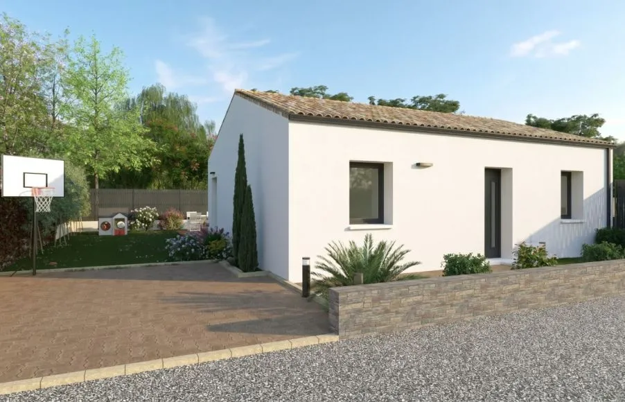 Image Projet de construction d'une maison 75 m² avec terrain à BOUAYE (44)