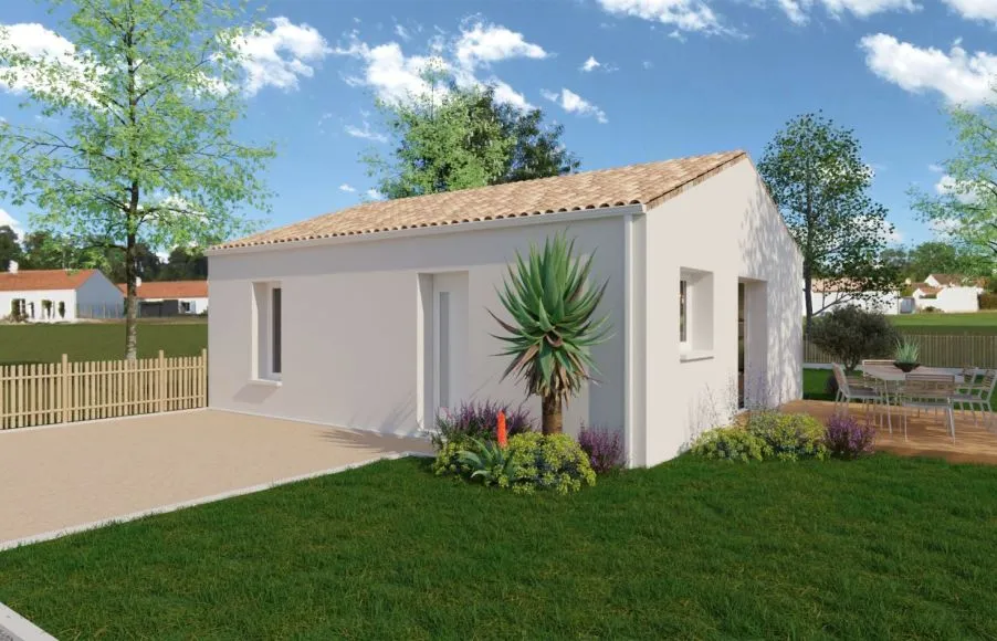 Image Projet de construction d'une maison 49.95 m² avec terrain à MACHE (85)