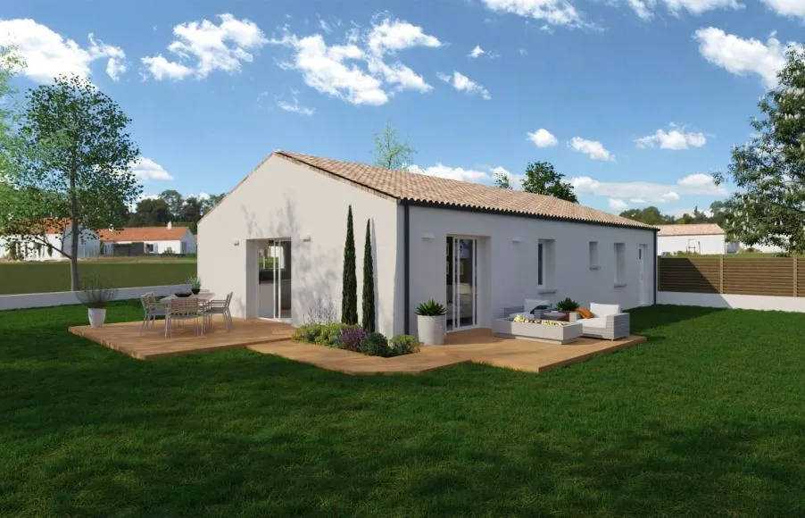 Image Projet de construction d'une maison 81 m² avec terrain à SAINT-CHRISTOPHE-DU-LIGNERON (85)