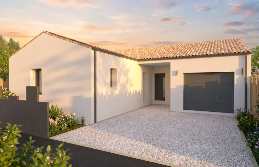Image Projet de construction d'une maison 105 m² avec terrain à SOULLANS (85)