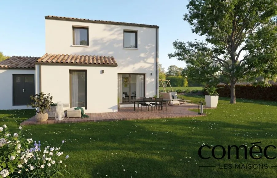 Image Projet de construction d'une maison 105 m² avec terrain à BASSE-GOULAINE (44)