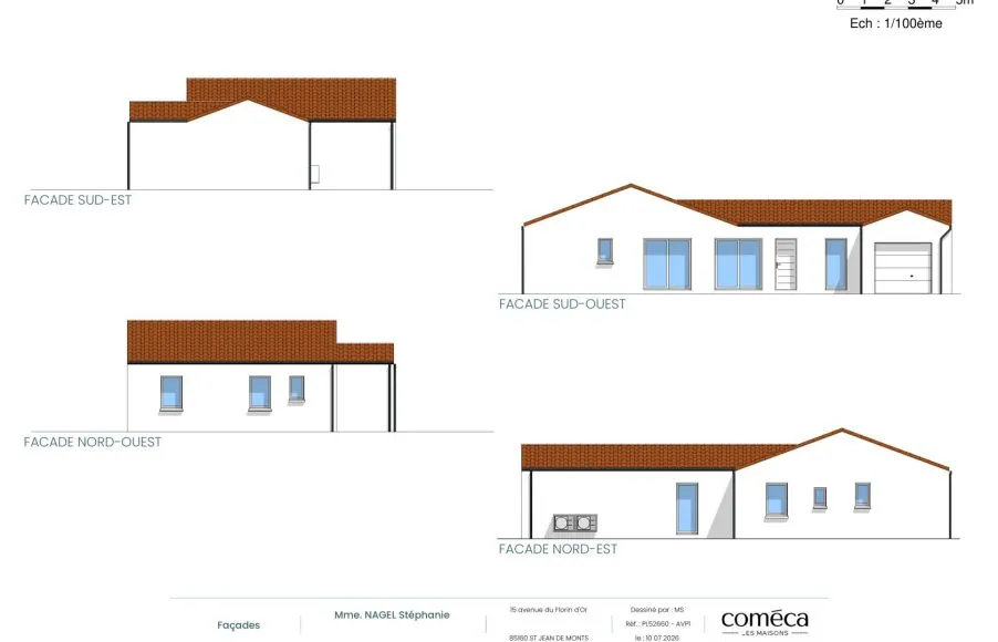 Image Projet de construction d'une maison 95 m² avec terrain à SAINT-JEAN-DE-MONTS (85)