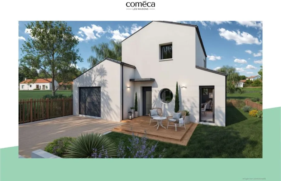 Image Projet de construction d'une maison 92 m² avec terrain à GIVRAND (85)