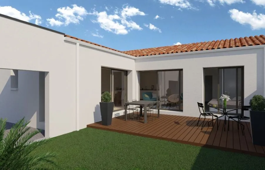 Image Maison Les Sables d'Olonne proche commerces et plage
