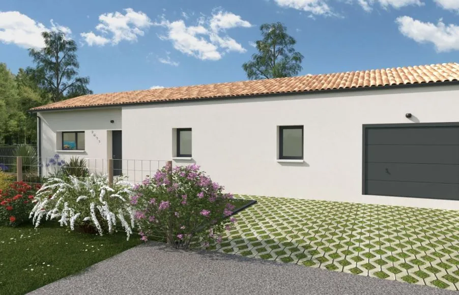 Image Projet de construction d'une maison 91 m² avec terrain à PONT-SAINT-MARTIN (44)