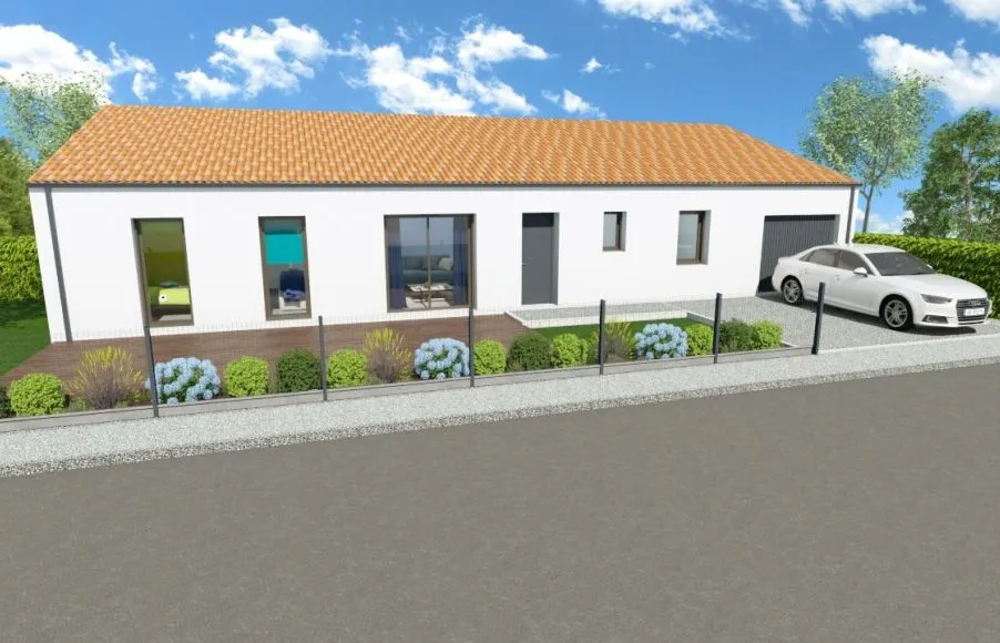 Image Projet de construction d'une maison  m² avec terrain à LA PLAINE-SUR-MER (44)