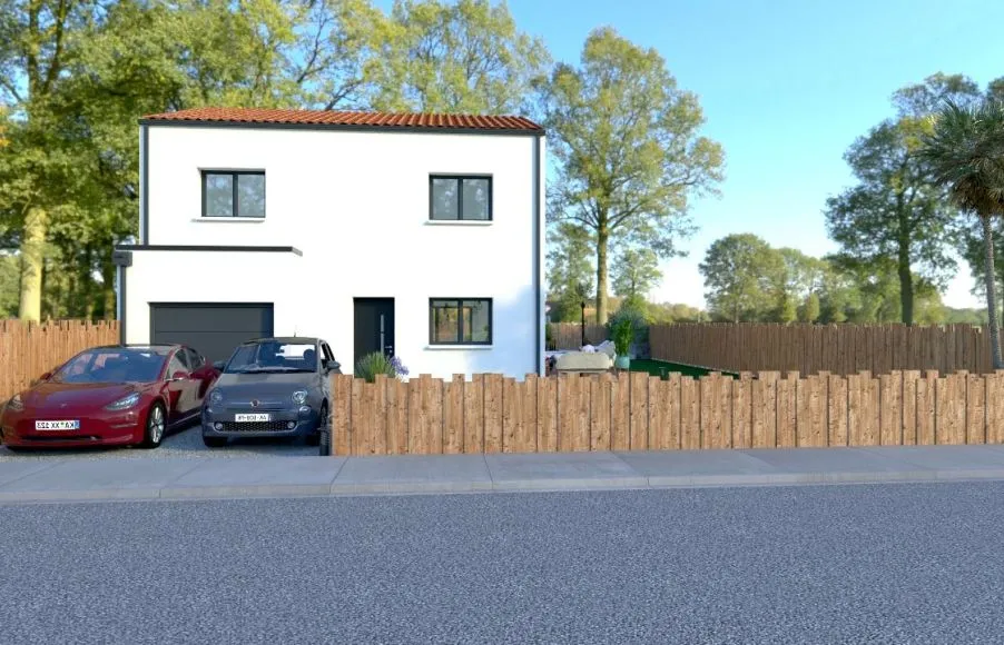 Image Projet de construction d'une maison 100 m² avec terrain à FRESNAY-EN-RETZ (44)