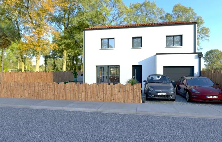 Image Projet de construction d'une maison 130 m² avec terrain à FRESNAY-EN-RETZ (44)